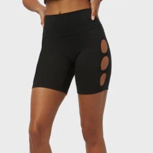 NWT - WeWoreWhat Cutout Biker in Black - Size S